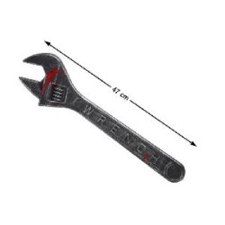 -LLAVE INGLESA 47 CM
