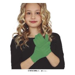 -GUANTES VERDE OSCURO INFANTIL