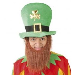 -SOMBRERO CON BARBA SAN PATRICIO
