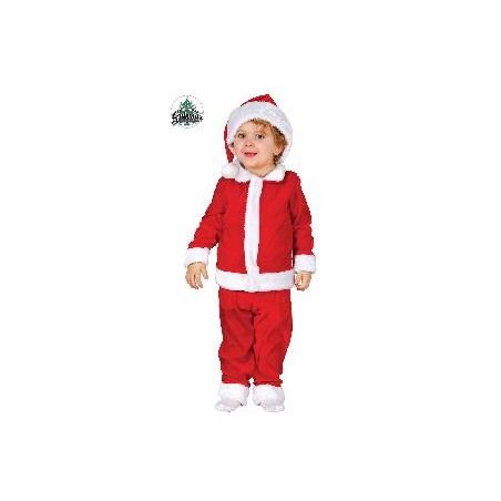 -DISFRAZ PAPA NOEL 12-18 MESES