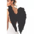 ALAS ANGEL NEGRAS 87 X 72 CM