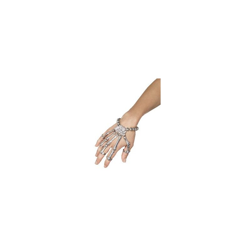 -PULSERA DE MANO ESQUELETO