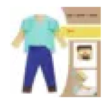 -DISFRAZ MINECRAF AZUL 5-7