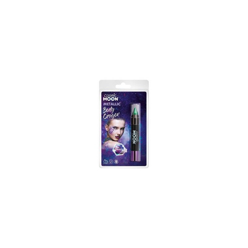-LAPIZ DE CUERPO METALICO VERDE