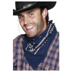 PAÑUELO VAQUERO AZUL