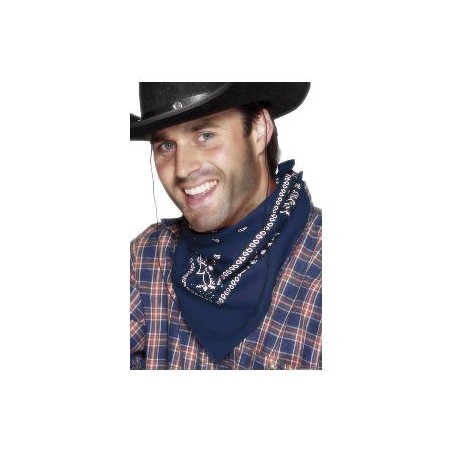 PAÑUELO VAQUERO AZUL