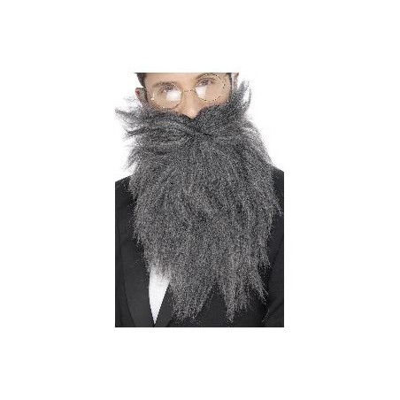 -BARBA LARGA Y BIGOTE GRIS