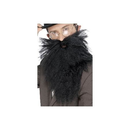 -BARBA LARGA Y BIGOTE NEGRA