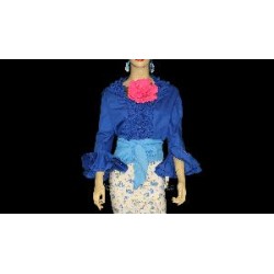 CAMISA FLAMENCA AZULONT-38