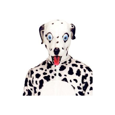 MASCARA CABEZA COMPLETA PERRO DALMATA