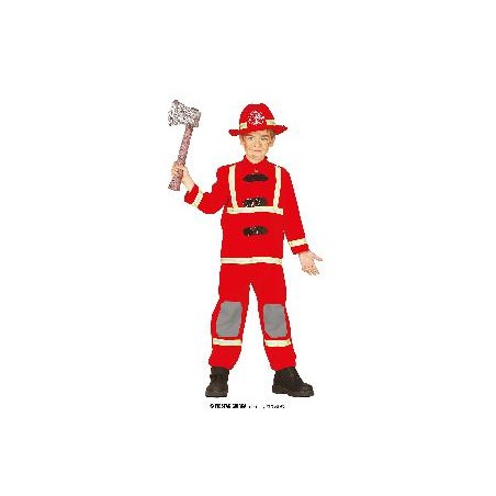 -DISFRAZ BOMBERO 3-4