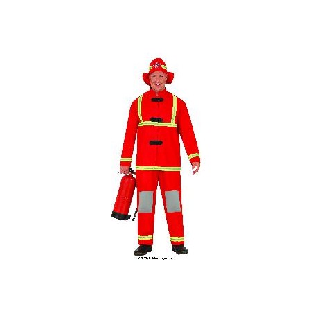 -DISFRAZ BOMBERO  XXL