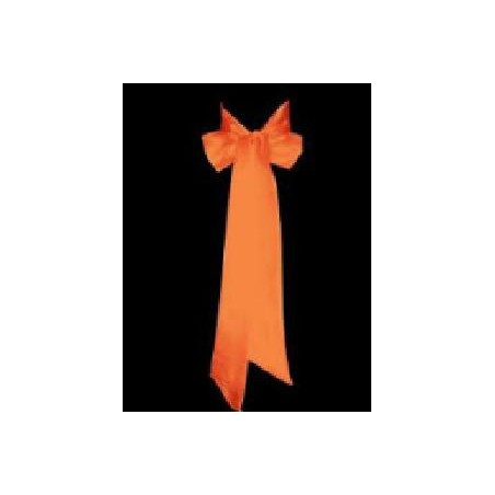 FAJIN BANDA EN RASO COLOR NARANJA NEÓN