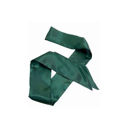 -FAJIN BANDA EN RASO COLOR VERDE BOTELLA