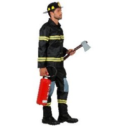 -DISFRAZ BOMBERO XXL