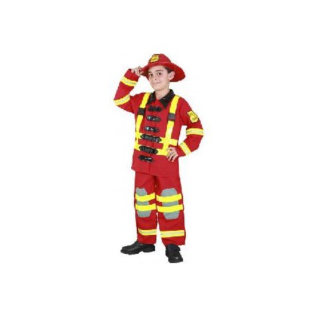 -DISFRAZ BOMBERO 7-9