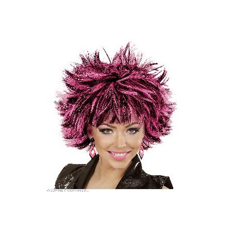 -PELUCA STEAMY NEGRO ROSA