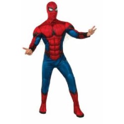 -DISFRAZ SPIDERMAN DELUXE MUSCULOSO FFH XL