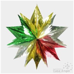 -ESTRELLA COLGANTE 92cm - MULTICOLOR
