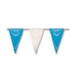 -GUIRNALDA GALLARDETE AZUL Y BLANCO 50 M