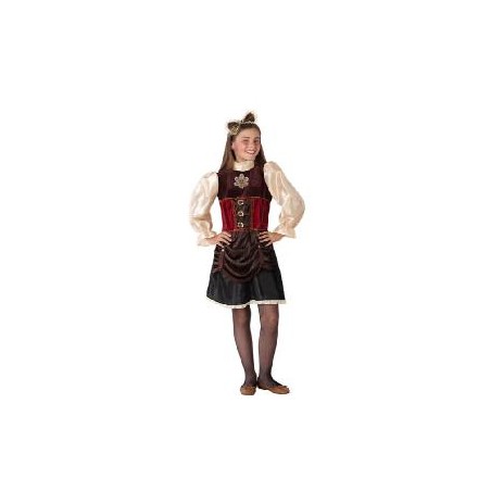 -DISFRAZ STEAMPUNK NIÑA 10-12