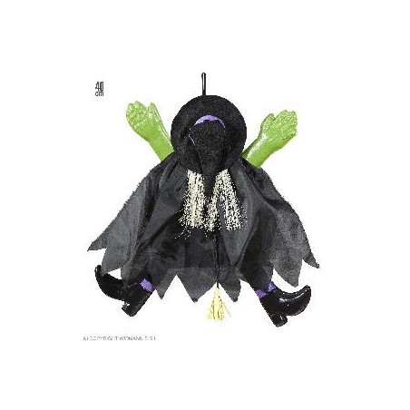 -BRUJA APLASTADA 40CM