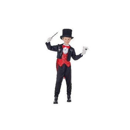 -DISFRAZ MAGO LUJO 7-9