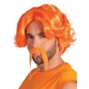 PELUCA Y BIGOTE NARANJA