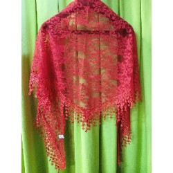 MANTONCILLO FLAMENCO ROJO FLECO REDONDO
