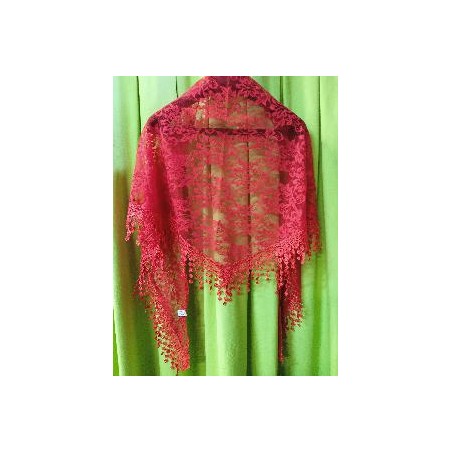 MANTONCILLO FLAMENCO ROJO FLECO REDONDO