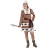 -DISFRAZ ESQUIMAL MARRON MUJER 42