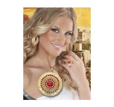 -ANILLO ROMANO EN ROJO