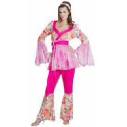 -DISFRAZ HIPPIE MUJER 36-38