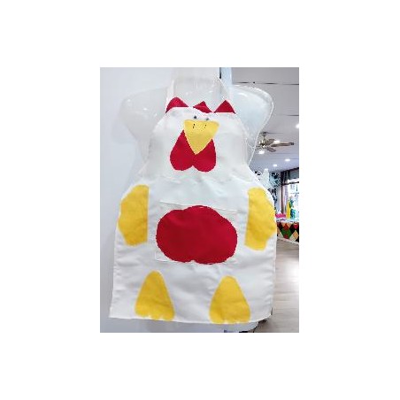 DELANTAL ANIMALES INFANTIL