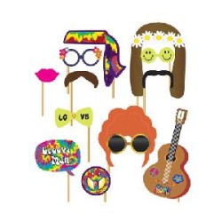 12 ACCESORIOS PHOTOCALL HIPPIE