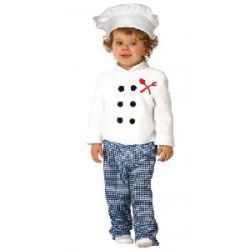 -DISFRAZ COCINERO T 6-12 MESES