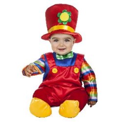 -DISFRAZ PAYASO 7-12 MESES