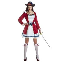 -DISFRAZ LADY MOSQUETERA M-L