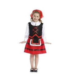 -DISFRAZ PASTORA 7-9 AÑOS