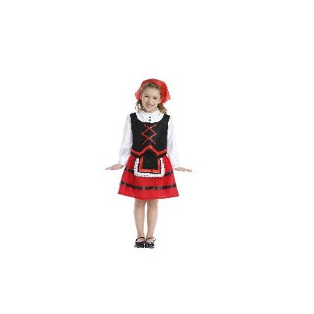 -DISFRAZ PASTORA 7-9 AÑOS