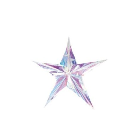 -ESTRELLA IRIDISCENTES 30 CM