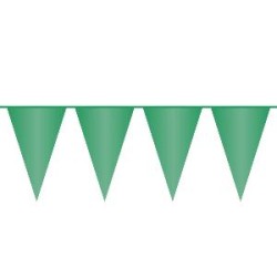 -GUIRNALDA BANDERIN VERDE 10 M