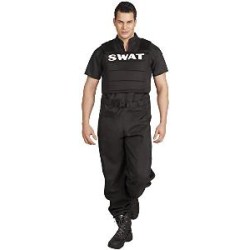 -DISFRAZ HOMBRE SWAT 50-52