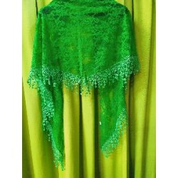 MANTONCILLO FLAMENCO VERDE ANDALUCIA