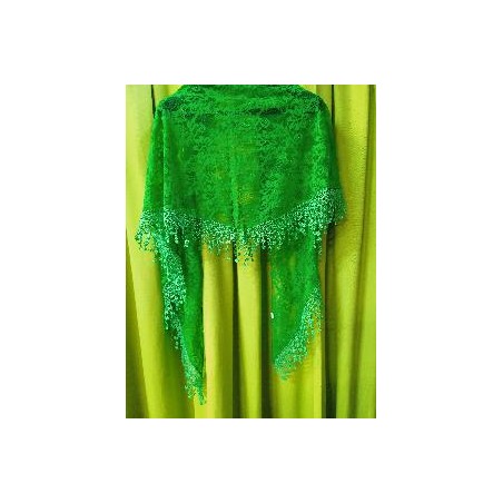 MANTONCILLO FLAMENCO VERDE ANDALUCIA