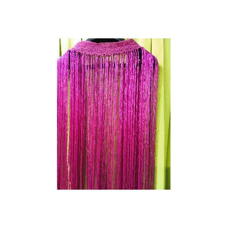 FLECO CUELLO DE ESCOTE FUCSIA
