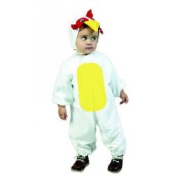 -DISFRAZ GALLO 7-12 MESES