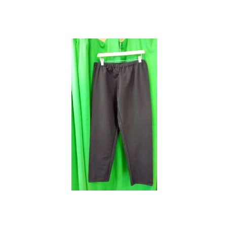 -PANTALON ALGODON NEGRO M
