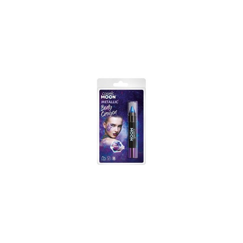 -LAPIZ DE CUERPO METALICO AZUL