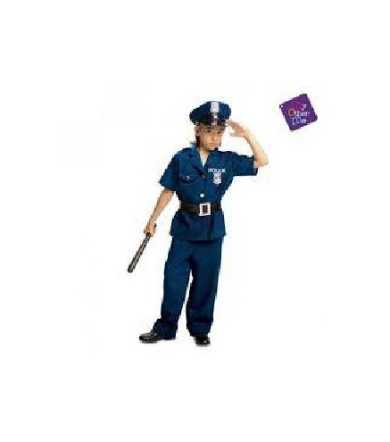 -DISFRAZ POLICIA NIÑO URBANO 10-12